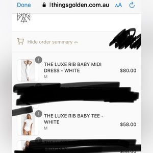 Luxe Baby Mid Dress: All Things Golden